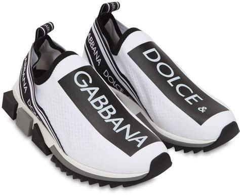 dolce gabbana neoprene slip on sneakers|dolce and gabbana sneakers 2020.